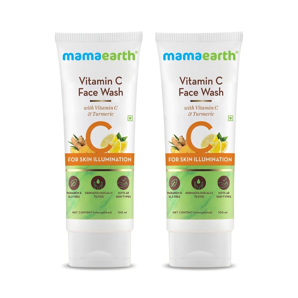 mamaearth vitamin c face wash