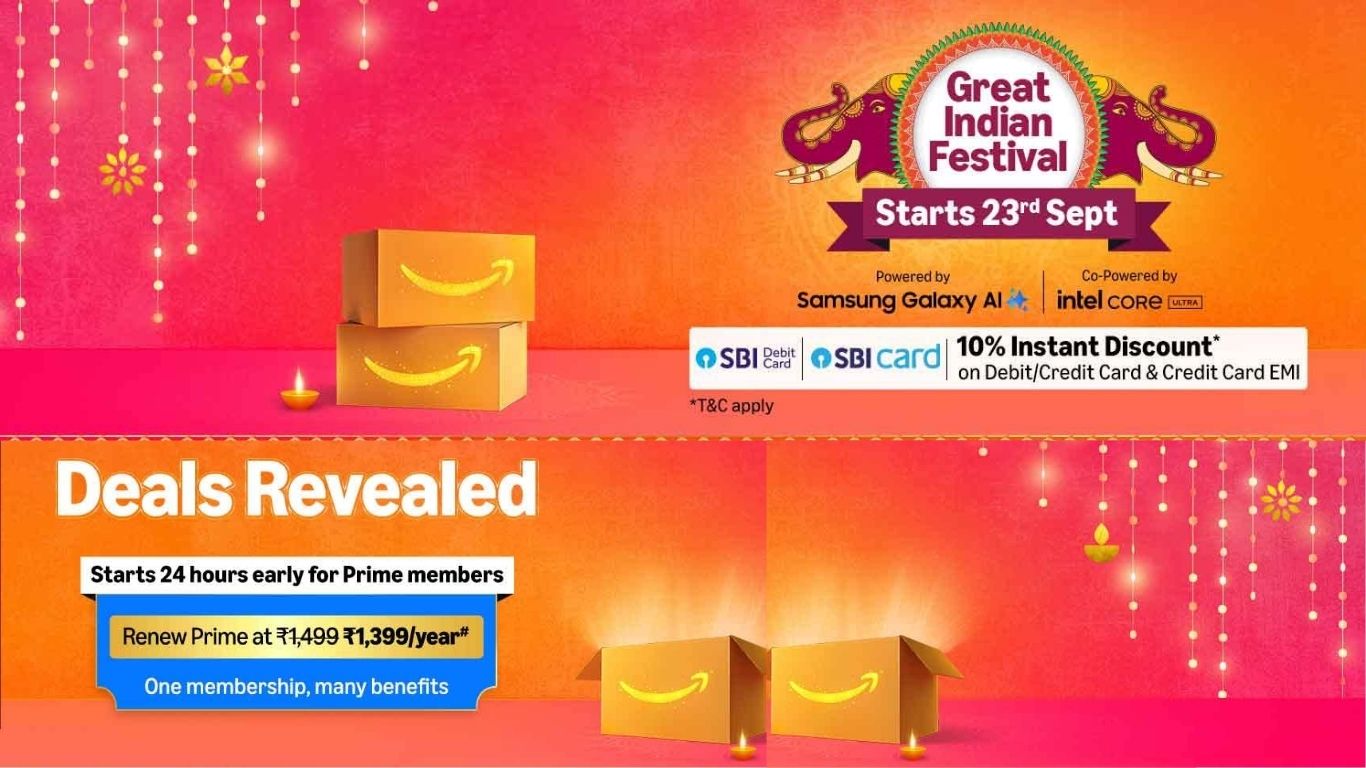 Amazon Great Indian Festival 2025: Biggest Sale of the Year is Here!